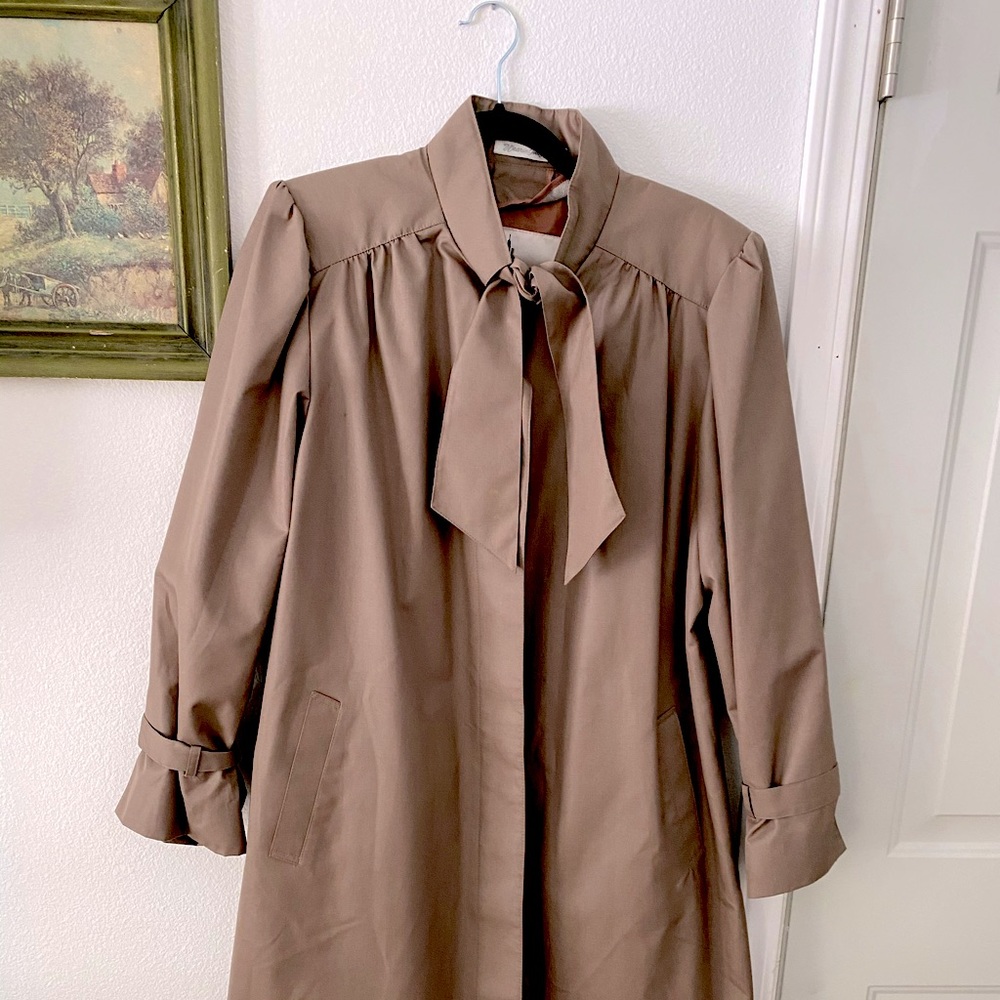 Misty Harbor Vintage Trench Coat